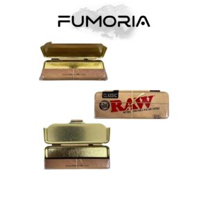 Boîte de rangement pour papier à fumer Raw