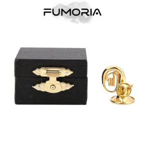 Broche en forme d'instruments de musique