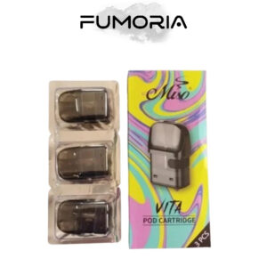 CARTOUCHES VITA POD CARTRIDGE 0,8/3,5ML (3 PCS )