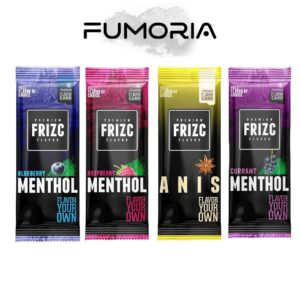 Cartes saveur myrtille menthol FRIZC - 25 cartes par boîte 3 boîtes (75 cartes)