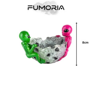 Cendrier 2 Aliens 9x13x8cm