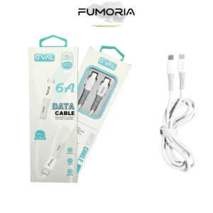 Original O’Val 60W Fast Charger 6A Type-C to Type-C Cable