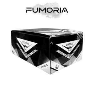 Papiers à Rouler Watson 1 1/4 – Rabat de fermeture noir