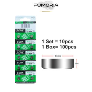 SODA ALKALINE LR621 BATTERIES